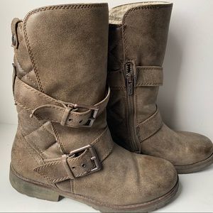 Roxy Mountain & Sea Brown Boots, Size 7